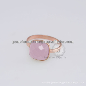 Semi Precious Rings Gemstone Jewelry Wholesale Rose Gold Gemstone Rings